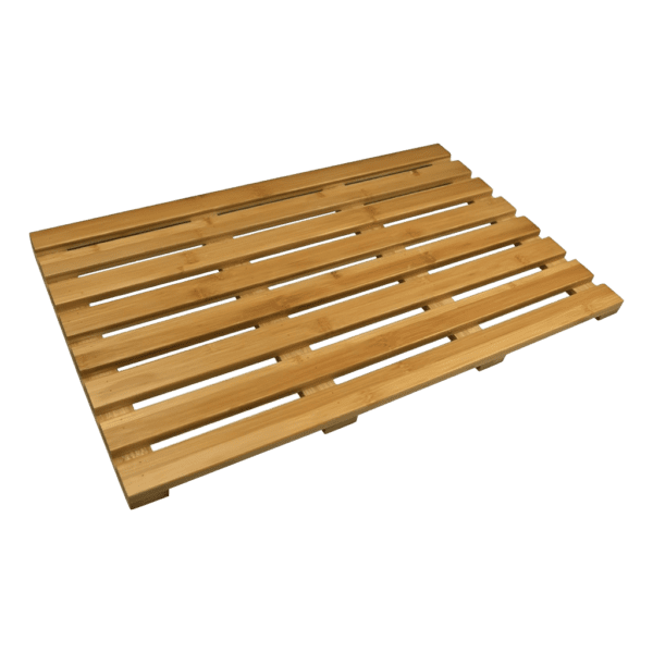 Wooden Platform: Light Wood Finish