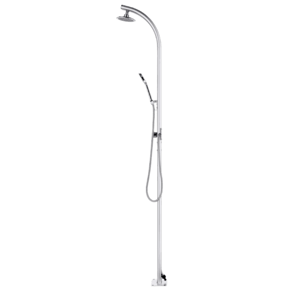 Outdoor Shower: Aluminium - Image 2