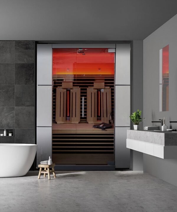 Harvia Spectrum Small 2 Person Infrared Sauna - Image 2
