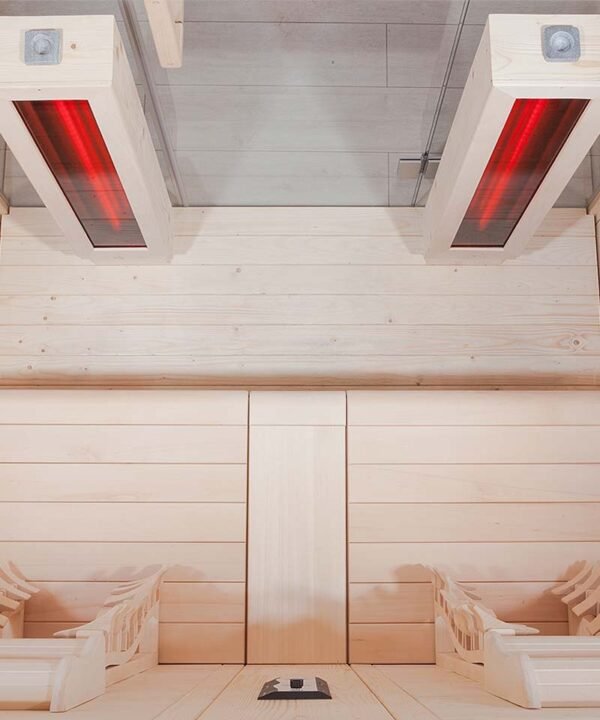Harvia VitaMy 2 Person Infrared Sauna - Image 5