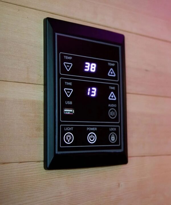 Harvia Spectrum Mini 1 Person Infrared Sauna - Image 3